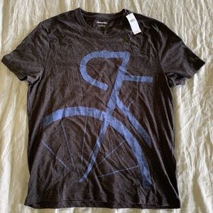 Banana Republic Factory Bicycle Graphic T-Shirt L